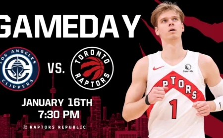 Clippers Face Raptors in Thrilling January 16 Showdown