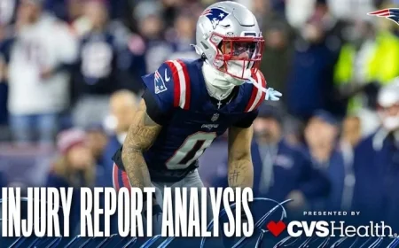 Christian Gonzalez Ready; Harold Landry III Questionable for Sunday vs. Texans