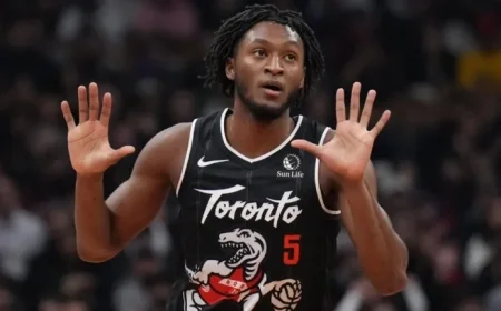 Raptors’ Immanuel Quickley to Miss Friday’s Game Against Clippers