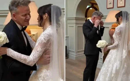 Gordon Ramsay Moved to Tears at Daughter Holly’s Wedding to Adam Peaty