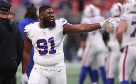 Bills Reinstate DT Ed Oliver from Injured Reserve for Divisional Playoff