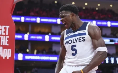 Rockets Set for Friday’s Game with Wolves Minus Anthony Edwards