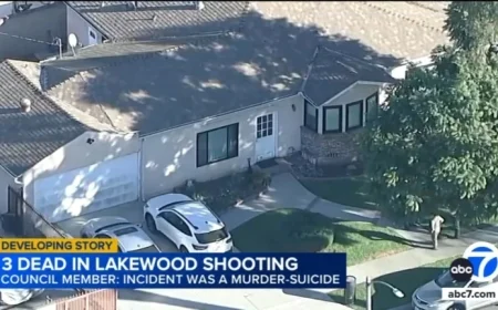 Lakewood Tragedy: Father Kills Wife, Youngest Daughter, Then Himself, Say Officials