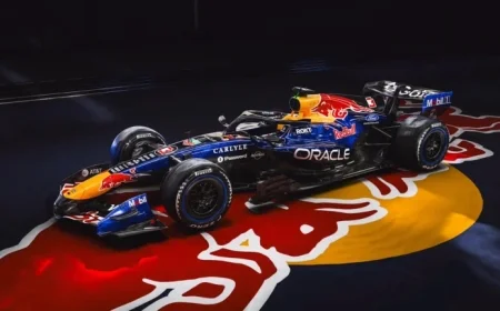 Red Bull Reveals Stunning New Livery for 2026 F1 Season in Detroit
