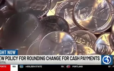 Bristol Implements Penny Rounding as Government Halts Production