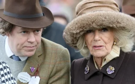 Queen Camilla’s Son Jokes About ‘Storming’ Buckingham Palace