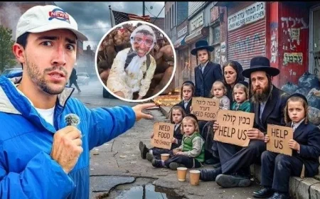 YouTuber Explores ‘Welfare-Addicted’ Jewish Town After Exposing India’s Poop-Throwing Festival