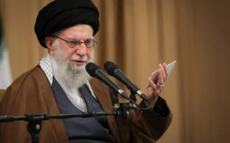 Khamenei Accuses US, Israel of Inciting Deadly Iran Protests