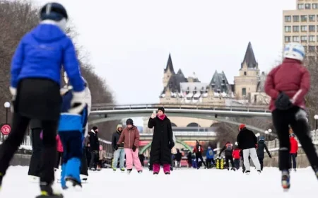 Rideau Canal Skateway Reopens for Winter Activities