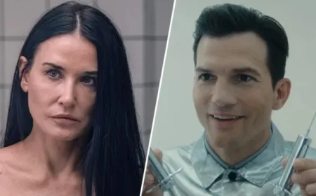 Ashton Kutcher Explores ‘The Beauty’ and ‘The Substance’ Similarities