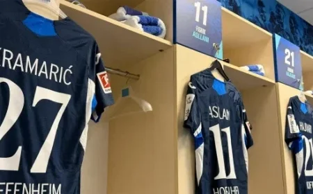 TSG’s Starting Lineup Announced for Leverkusen Match