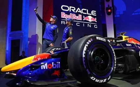 Red Bull Reveals New Livery, Unveils Ferrari-Powered Cadillac