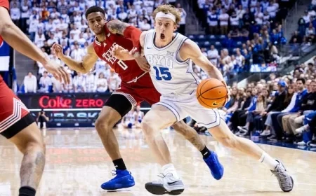 Watch No. 11 BYU vs. No. 15 Texas Tech Live This Saturday