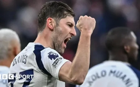 Wales Coach Bellamy: Ben Davies’ Spurs Absence Not a Concern