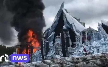 Tomorrowland Builds New Stages Unfazed by Fire: “No Pause Button”