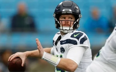 Seahawks QB Sam Darnold’s Playoff Game Status Uncertain vs. 49ers