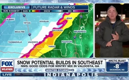Southeast Braces for Potential Snow This Weekend | Weather Update