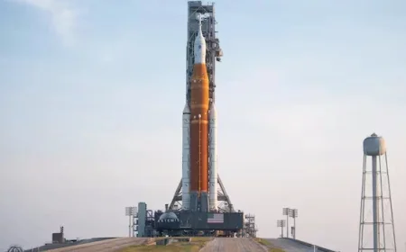 NASA Unveils Massive Rocket for Upcoming Moon Mission