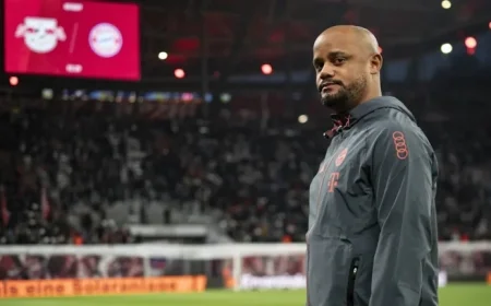 Bayern’s Kompany Benches Top Star for RB Leipzig Clash