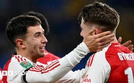Arsenal Edges Chelsea 3-2 in EFL Cup Semi-Final, Garnacho Shines