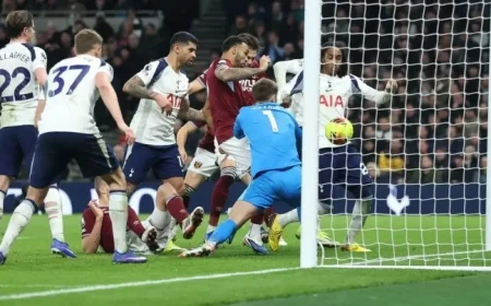 Tottenham vs West Ham Player Ratings: Bissouma Shines, Odobert and Kolo Muani Struggle