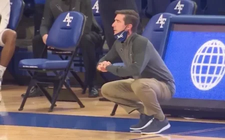 Air Force Academy Indefinitely Suspends Men’s Basketball Coach Joe Scott
