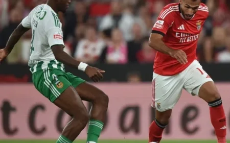 Follow Live Coverage of Rio Ave vs Benfica Match