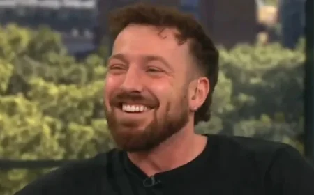 Sam Thompson Faces Tough Questions on Flirty DMs with Helena Ford Live on TV