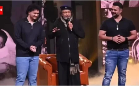 Indian Idol 16: Mithun Chakraborty Tears Up as Son Ushmey Shares Memories