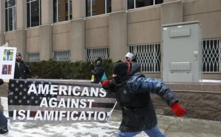 Large Counter-Demonstration Confronts Right-Wing Protest in Minneapolis