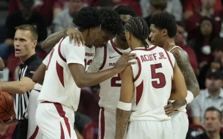 Arkansas Faces Georgia in Upcoming MBB Clash