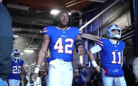 Dorian Williams Injured During Opening Kickoff Against Denver Broncos