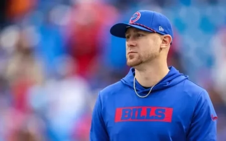 Buffalo Bills OC Joe Brady to Interview for 3 NFL Head Coach Positions Sunday