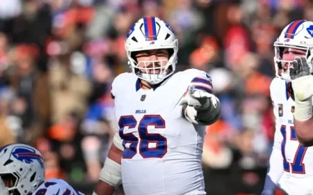 Connor McGovern Injured During James Cook Fumble vs. Broncos