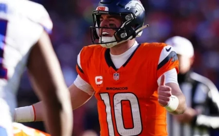 Broncos Lead 20-10 at Halftime After Josh Allen’s Costly Fumble