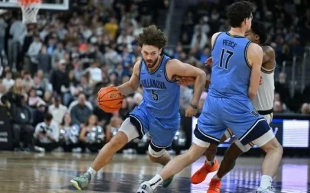 Villanova Faces St. John’s in Saturday Night Showdown