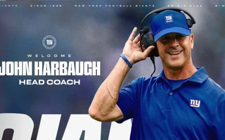 John Harbaugh Appointed New York Giants Head Coach