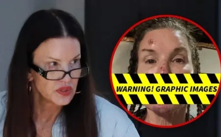 Janice Dickinson Seen Post-Accident, Reveals Alleged Reality Show Injuries