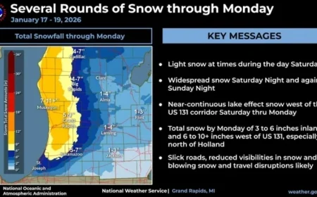Michigan Winter Weather Advisory Expands: Timeline for Increasing Severity
