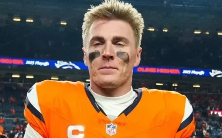 Broncos QB Bo Nix Breaks Ankle, Ends Season