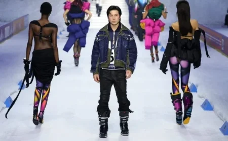 Hudson Williams Shines on Dsquared2 Runway with AI Carly Simon Remix