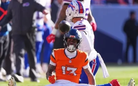Broncos’ Bryant and Franklin Injured During Game Against Bills