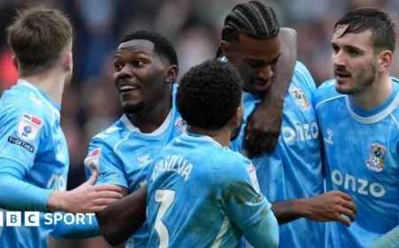 Coventry City Defeats Leicester 2-1 with Impressive Comeback Victory