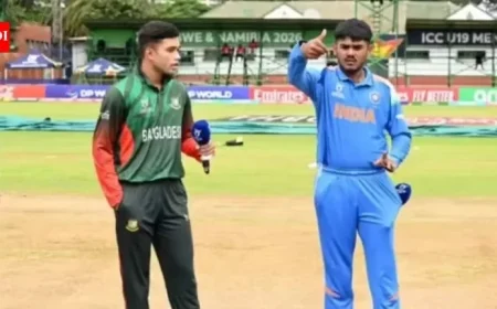 BCB Addresses Controversial Handshake After India vs Bangladesh U-19 Match