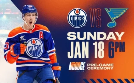 Oilers Celebrate Nugent-Hopkins’ Milestone 1,000th NHL Game