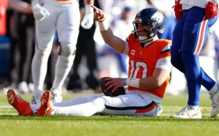 Bo Nix Sidelined for Playoffs Due to Injury