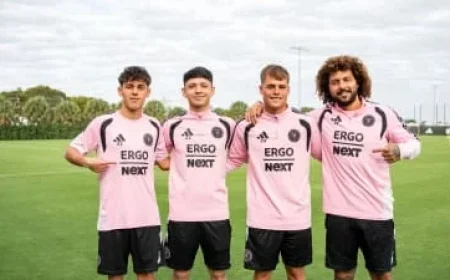 Inter Miami CF Welcomes ERGO NEXT as Main Insurance and Training Partner