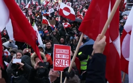 Trump Warns of New Tariffs on Europe Amid Greenland Dispute, Protests Erupt