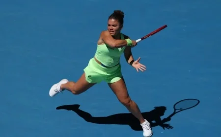 Paolini and Sakkari Triumph as Day 1 Australian Open Begins