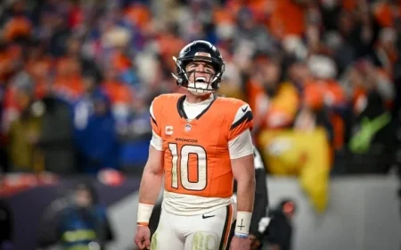 Broncos’ QB Bo Nix Suffers Season-Ending Ankle Fracture in OT vs. Bills